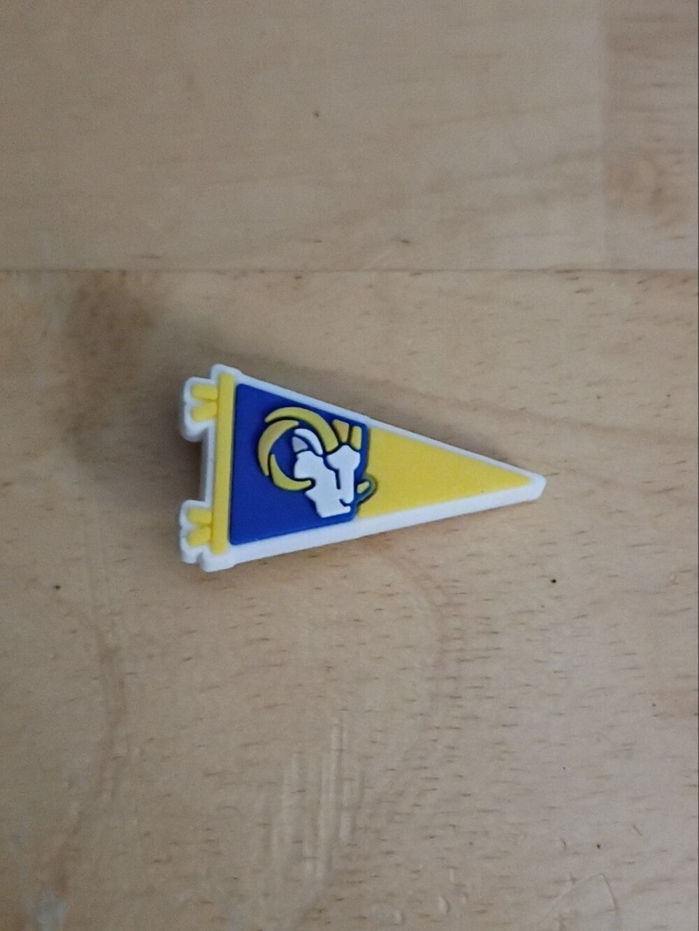 10 for $10 Jibbitz Croc Charms - NFL Football Los Angeles Rams Pennant Flag